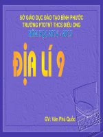Bài 11. Các nhân tố ảnh hưởng đến sự phát triển và phân bố công nghiệp