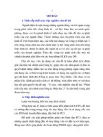 Phân tích cấu trúc tài chính của công ty điện lực 3 (tt) 