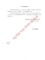 ĐÁNH GIÁ NĂNG LỰC CẠNH TRANH CỦA NGÂN HÀNG HỢP TÁC XÃ VIỆT NAM  CHI NHÁNH THANH HÓA