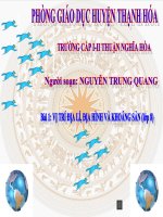 Bài 1. Vị trí địa lí, địa hình và khoáng sản