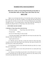 Phân tích các dịch vụ truyền thông marketing tại ban dịch vụ tài chính bưu chính của tổng công ty bưu chính việt nam 