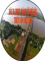 Bài 35. Thực hành về khí hậu, thủy văn Việt Nam