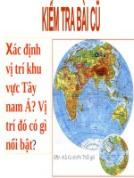 Bài 8. Tình hình phát triển kinh tế - xã hội ở các nước châu Á