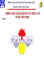 Bài 12. Công suất điện