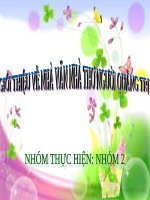 Giới Thiệu Nha Văn Nhà Thơ Quảng Trị