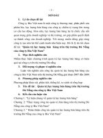 Quản trị lực lượng bán hàng trên thị trường đà nẵng của công ty bia việt nam (tt) 