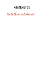 Bài 14. Hoạt động nông nghiệp ở đới ôn hòa