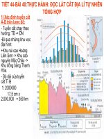 Bài 40. Thực hành: Đọc lát cắt địa lí tự nhiên tổng hợp