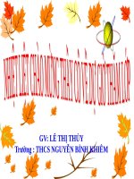 Bài 16. Đô thị hóa ở đới ôn hòa