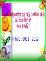 Bài 27. Thiên nhiên châu Phi (tiếp theo)