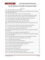 Các vấn đề pháp lý về tàu biển và thuyền bộ tàu biển 