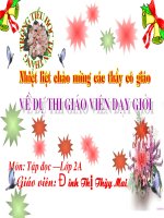 Tuần 25. Bé nhìn biển