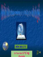 Bài 8. Sự phát triển và phân bố nông nghiệp