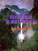 Bài 1. Vị trí địa lí, địa hình và khoáng sản