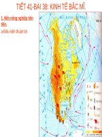Bài 38. Kinh tế Bắc Mĩ