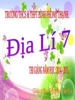 Bài 25. Thế giới rộng lớn và đa dạng