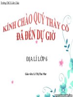 Bài 1. Vị trí, hình dạng và kích thước của Trái Đất