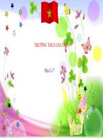 Bài 25. Thế giới rộng lớn và đa dạng