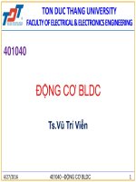 BLDC motor  Động cơ không chổi than DC