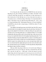 Đề xuất một số nội dung cơ bản quy hoạch lâm nghiệp tại cụm sỏn   xócbo, huyện xê băng phay, tỉnh khăm muồn, nước CHDCND lào 