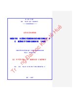 HOÀN THIỆN CÔNG tác ĐÁNH GIÁ NHÀ CUNG cấp của CÔNG TY TRÁCH NHIỆM hữu hạn CANON VIỆT NAM 