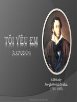 Tuần 26. Tôi yêu em