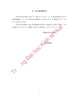 NÂNG CAO CHẤT LƯỢNG DỊCH vụ tín DỤNG tại NGÂN HÀNG THƯƠNG mại cổ PHẦN đầu tư và PHÁT TRIỂN VIỆT NAM CHI NHÁNH THANH hóa 