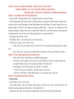 GIÁO ÁN CHỦ ĐỀ NGỮ VĂN 7: THIÊN NHIÊN VÀ CON NGƯỜI TRONG THƠ BÁC: Thể hiện qua 2 văn bản: Cảnh khuya và Rằm tháng giêng.