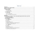 Tiểu luận môn phân tích và đánh giá thuật toán thuật toán chi để trị và ứng dụng vào bài toán sắp xếp 