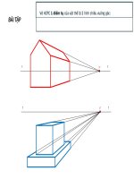 Bài tập_Hình chiếu phối cảnh_2