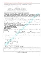 PHƯƠNG PHÁP GIẢI, VÍ DỤ MINH HỌA VÀ BÀI TẬP VẬN DỤNG ( KIM LOẠI TÁC DỤNG VỚI DUNG DỊCH MUỐI )