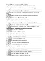 mệnh đề chỉ sự nhượng bộ HSG 9