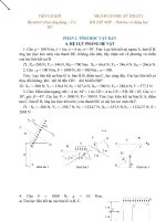 Bài tập cơ kĩ thuậtGiảng viên Đỗ Sanh đại học Bách Khoa Hà Nội