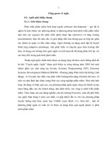 Tiểu luận môn công nghệ phần mềm Tìm hiểu về Agile software development