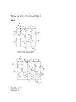 Bài tập lớn Lý thuyết mạch 1Gv Nguyễn Thế Thắngđh Bách Khoa Hà Nội