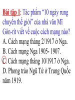 Bài 23. Ôn tập lịch sử thế giới hiện đại (Phần từ năm 1917 đến năm 1945)
