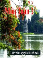 Nhân số có hai chữ số với số có một chữ số (có nhớ)