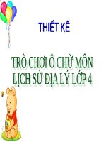 tro choi  mon sử lop 4