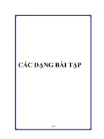 Bài tập ôn Sinh lớp 12