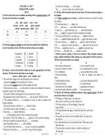 BT AV 11 - UNIT 7 - Test 02