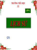 Bài 13. Thà hi sinh tất cả, chứ nhất định không chịu mất nước