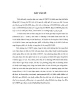 Nghiên cứu đặc điểm lâm sàng, cận lâm sàng và tình trạng đột biến gen KRAS trong ung thư đại trực tràng tại bệnh viện K