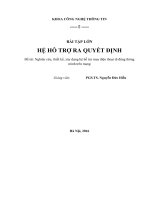 Nghiên cứu, thiết kế, xây dựng hệ hỗ trợ mua điện thoại di động thông minh trên mạng