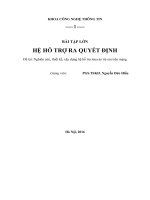 Nghiên cứu, thiết kế, xây dựng hệ hỗ trợ mua áo trẻ em trên mạng