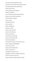 Những động từ và giới từ thường đi kèm với nhau