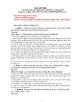 BÀI  DỰ THI “TÌM HIỂU CHẾ ĐỘ CHÍNH SÁCH ĐỐI VỚI LAO ĐỘNG NỮ” trong cán bộ giáo viên, nhân viên thuộc CĐGD huyện Hàm Yên