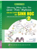 Phương pháp siêu tốc giải trắc nghiệm KHTN môn sinh học   thịnh nam (tập 2) 