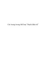 Các trang trong thể loại “mạch điện tử”