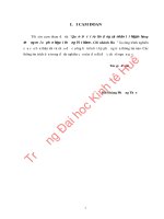 QUẢN TRỊ RỦI RO TÍN DỤNG CÁ NHÂN TẠI NGÂN HÀNG THƯƠNG MẠI CỔ PHẦN NGOẠI THƯƠNG VIỆT NAM  CHI NHANH HUẾ