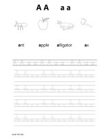 tập viết tiếng Anh cho bé